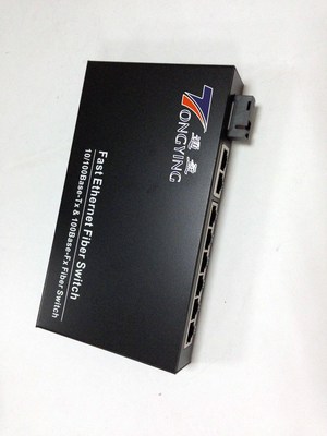 百兆一光八电收发器